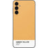 Amber Yellow Galaxy A14 5G Skin